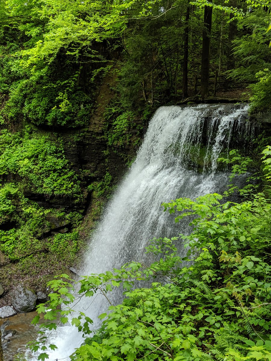 History of Buttermilk Falls Indiana County Parks